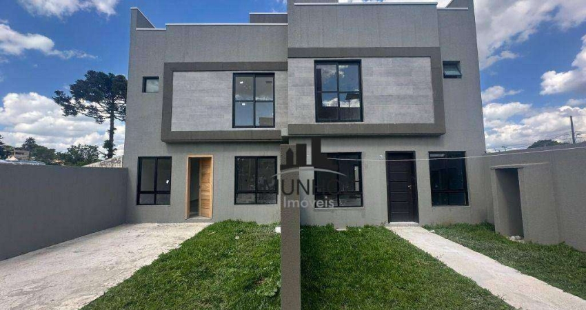 Sobrado com 3 dormitórios à venda, 102 m² por R$ 599.000,00 - Lindóia - Curitiba/PR