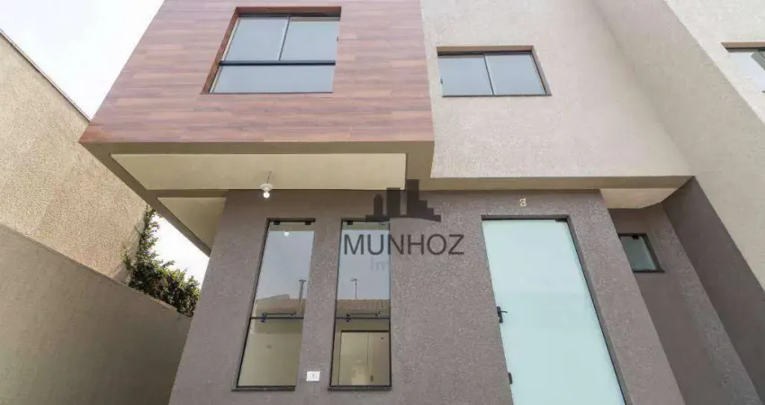 Sobrado com 3 dormitórios à venda, 110 m² por R$ 679.000,00 - Uberaba - Curitiba/PR