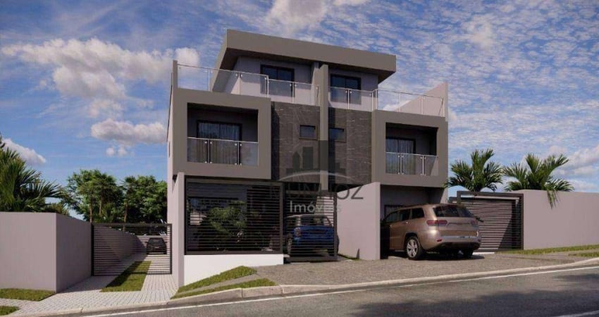 Sobrado com 4 dormitórios à venda, 197 m² por R$ 995.000,00 - Santa Felicidade - Curitiba/PR