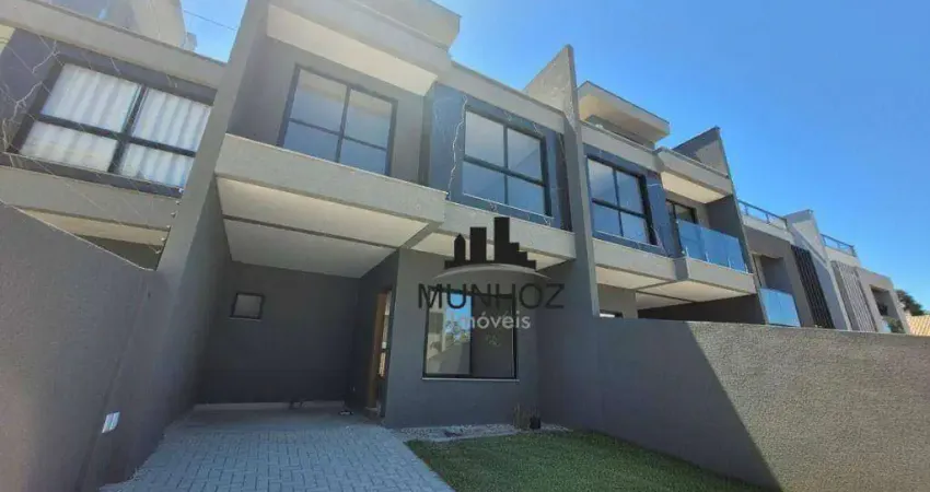 Sobrado com 3 dormitórios à venda, 141 m² por r$ 1.050.000,00 - tingui - curitiba/pr