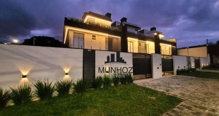 Sobrado com 3 dormitórios à venda, 139 m² por r$ 940.216,00 - santa felicidade - curitiba/pr