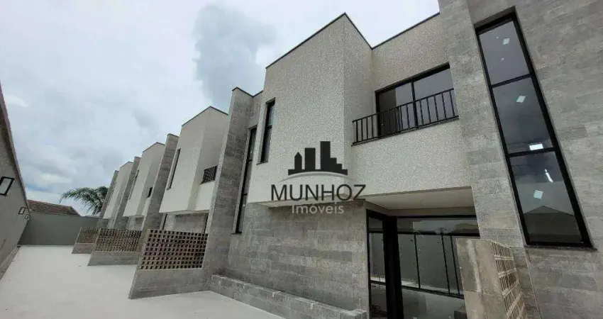 Sobrado com 3 dormitórios à venda, 142 m² por r$ 1.290.000,00 - são braz - curitiba/pr