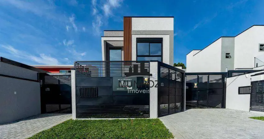 Sobrado com 2 dormitórios à venda, 116 m² por R$ 699.000,00 - Uberaba - Curitiba/PR