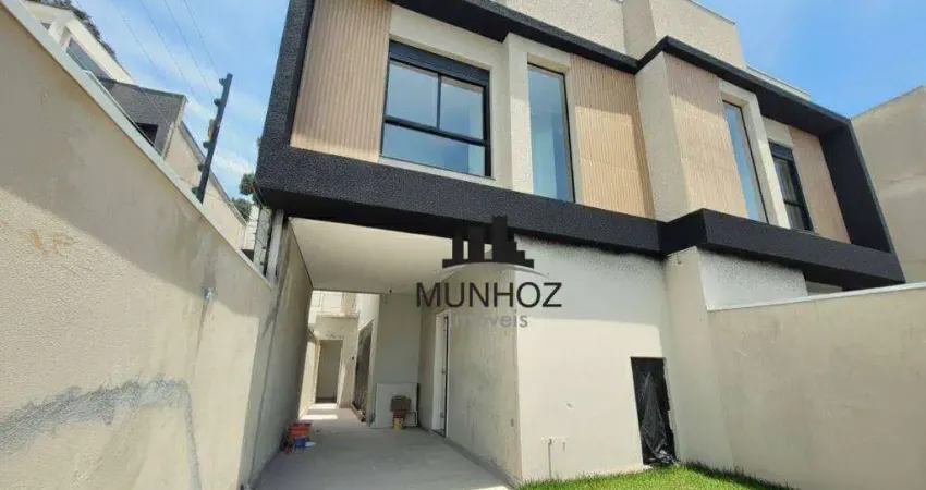 Sobrado com 3 dormitórios à venda, 108 m² por r$ 650.000,00 - santa felicidade - curitiba/pr