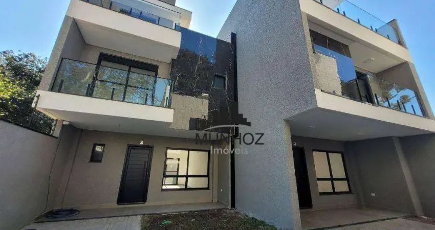 Sobrado com 3 dormitórios à venda, 130 m² por R$ 899.000,00 - Água Verde - Curitiba/PR
