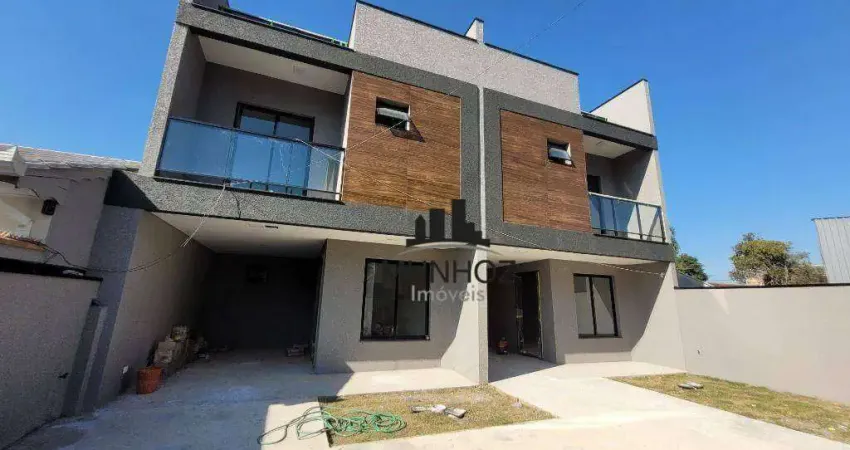 Sobrado com 3 dormitórios à venda, 140 m² por R$ 849.000,00 - Capão Raso - Curitiba/PR