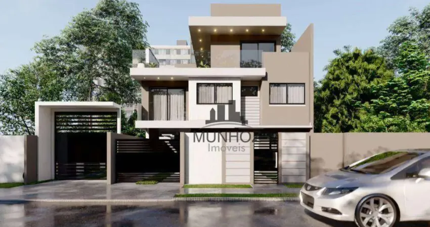 Sobrado com 3 dormitórios à venda, 150 m² por R$ 990.000,00 - Santa Felicidade - Curitiba/PR
