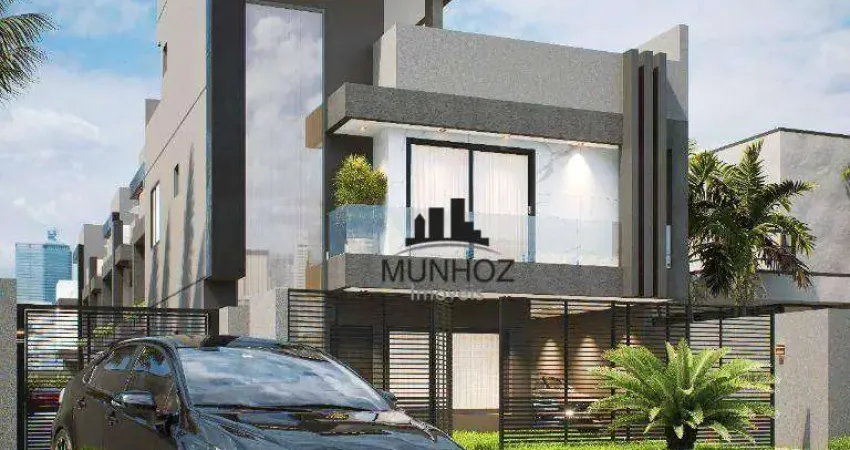 Sobrado com 3 dormitórios à venda, 123 m² por R$ 799.000,00 - Hauer - Curitiba/PR