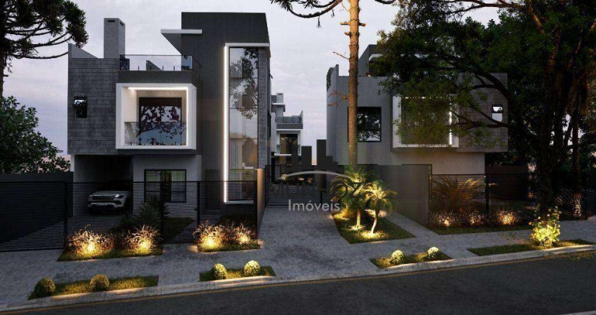 Sobrado com 3 dormitórios à venda, 127 m² por R$ 957.900,00 - Água Verde - Curitiba/PR