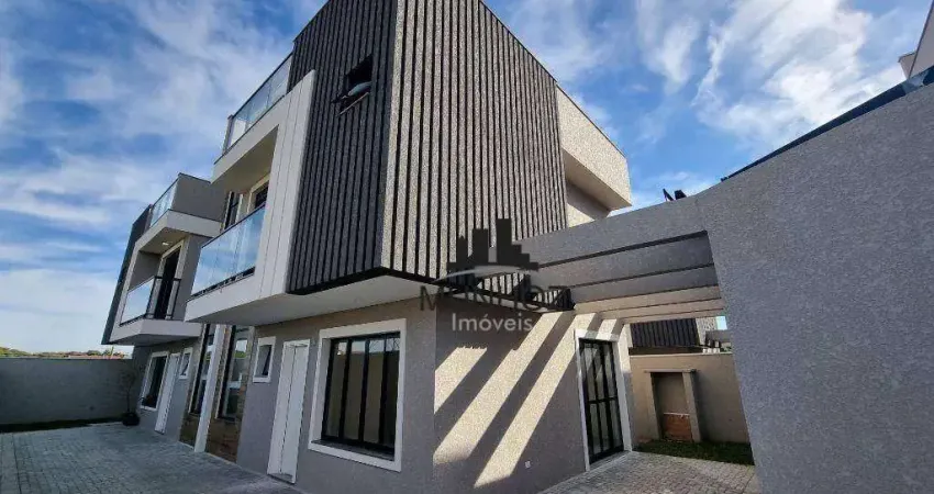 Sobrado com 3 dormitórios à venda, 182 m² por R$ 890.000,00 - Orleans - Curitiba/PR