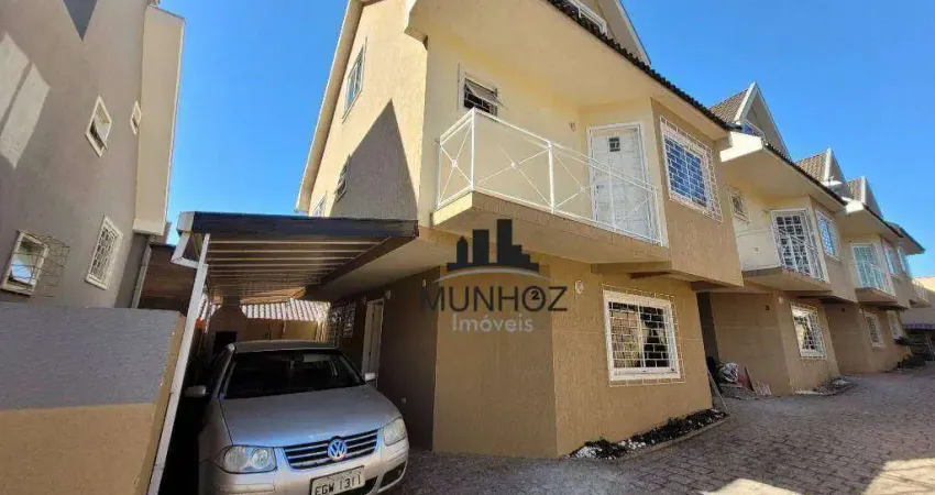 Sobrado mobiliado com 3 dormitórios à venda, 131 m² por R$ 765.000 - Santa Felicidade - Curitiba/PR