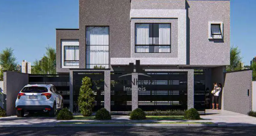 Sobrado com 3 dormitórios à venda, 112 m² por R$ 699.000,00 - Boqueirão - Curitiba/PR