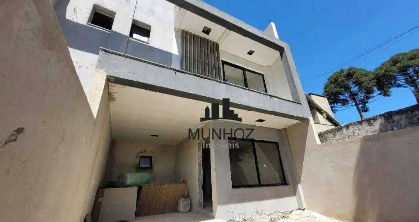 Sobrado com 3 dormitórios à venda, 150 m² por r$ 1.150.000,00 - bacacheri - curitiba/pr