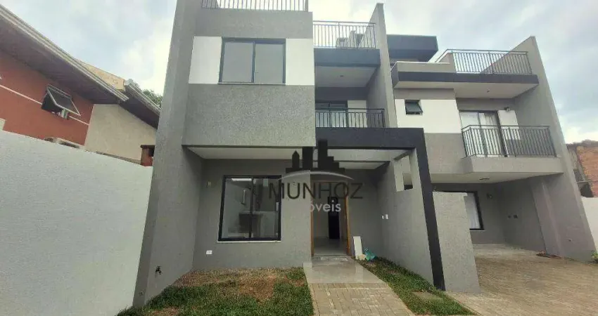 Sobrado com 3 dormitórios à venda, 113 m² por r$ 620.000,00 - santa felicidade - curitiba/pr
