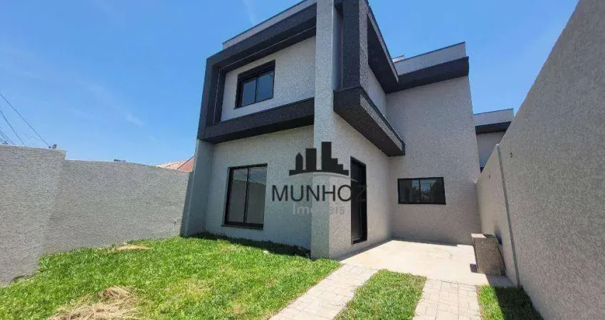 Sobrado com 3 dormitórios à venda, 107 m² por r$ 895.000,00 - santa quitéria - curitiba/pr