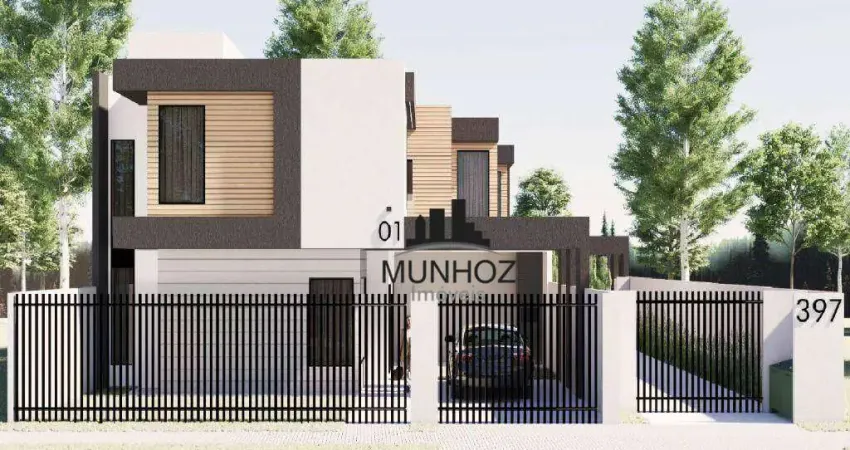 Sobrado com 3 dormitórios à venda, 116 m² por r$ 880.000,00 - butiatuvinha - curitiba/pr