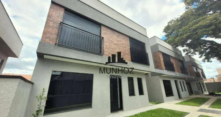 Sobrado com 3 dormitórios à venda, 98 m² por R$ 660.000,00 - São Braz - Curitiba/PR