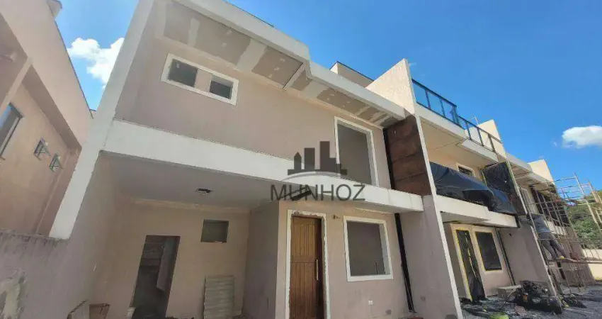 Sobrado com 3 dormitórios à venda, 108 m² por R$ 680.000,00 - Cachoeira - Curitiba/PR