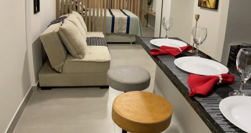 Flat com 34 metros Intermares