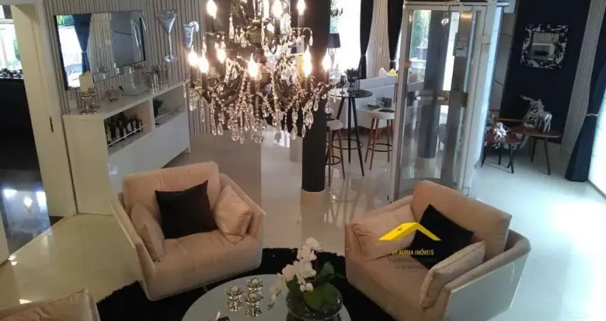 Alphaville 0 - Casa em Condomínio para Venda em Alphaville Residencial Zero Barueri-SP