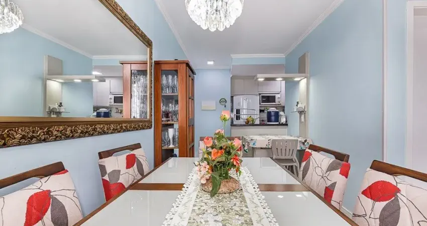 Apartamento de 3 quartos 2 vagas suite mobiliado andar alto vista aberta por 395 mil