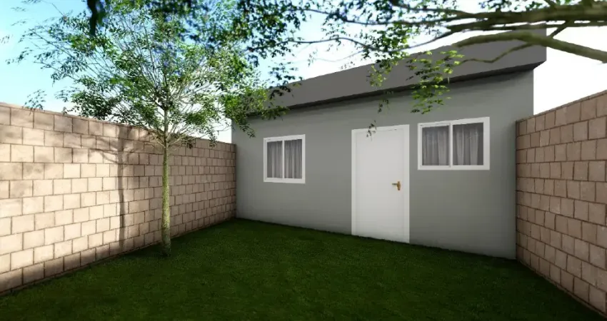 Casa de 2 quartos,1 vaga, pátio na zona norte de porto alegre por 199 mil ac financiamento bancário!