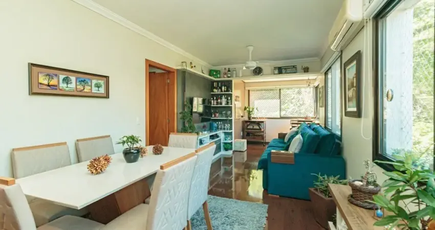 Apartamento de 2 quartos semi mobiliado e com vaga no menino deus ótima localização