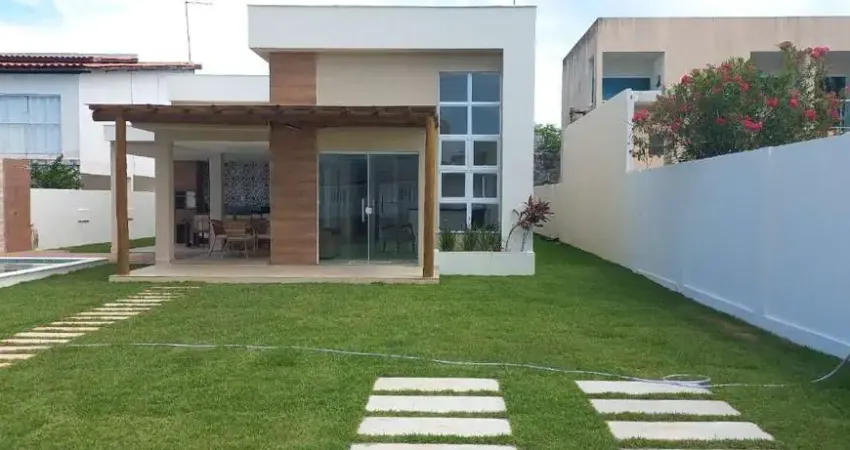 Casa em condomínio fechado com 3 quartos à venda na Estrada Côco, Barra do Jacuípe, Camaçari