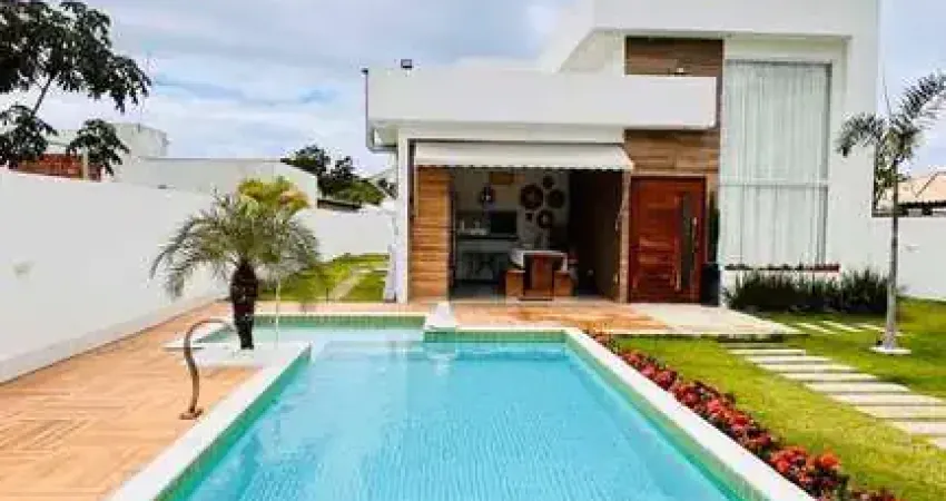 Casa em condomínio fechado com 3 quartos à venda na Estrada do Coco km 36, s/n, Monte Gordo, Camaçari