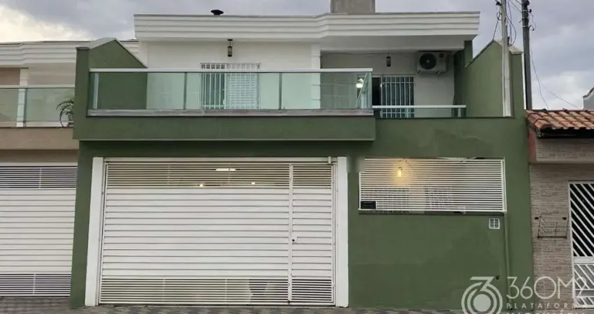 Sobrado para venda em mauá, parque são vicente, 3 dormitórios, 3 suítes, 3 banheiros, 3 vagas