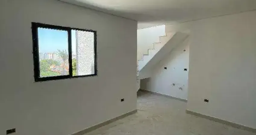 Cobertura para venda em santo andré, parque novo oratório, 2 dormitórios, 1 suíte, 2 banheiros, 2 vagas