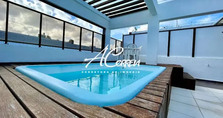 Cobertura com 3 quartos à venda no Cabo Branco, João Pessoa 