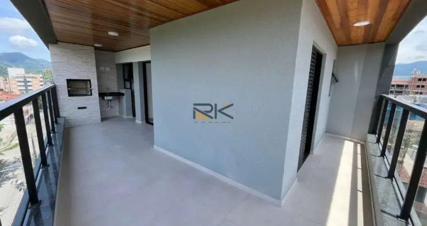 Apartamento no Itaguá com 2 suítes,1 lavabo, 1 vaga de garagem,varanda gourmet com churrasqueira