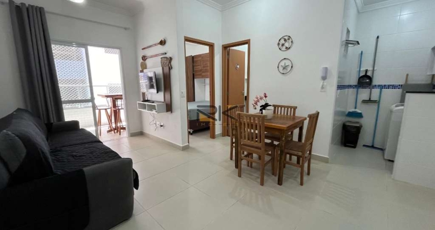 Apartamento à venda nas Toninhas com 1 dormitórios, varanda gourmet com churrasqueira e piscina