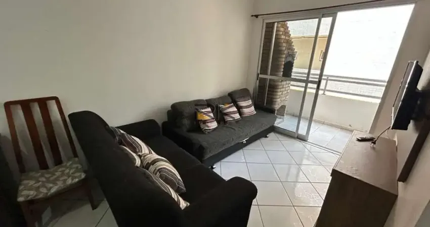 APARTAMENTO PRAIA GRANDE com 2 dormitórios,1 vaga de garagem,varanda gourmet com churrasqueira