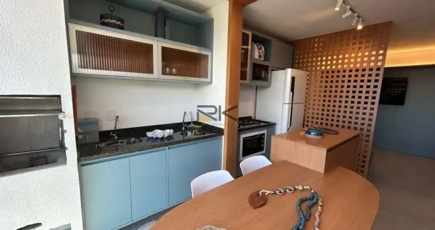 Apartamento no tenório à venda com 1 suíte,lavabo e varanda gourmet