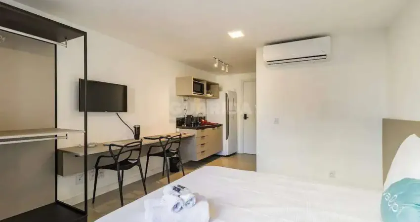Apartamento estilo Studio mobiliado com 1 dormitório no bairro Rio Branco