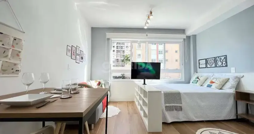 Studio/Loft totalmente mobiliado ao lado da PUC no bairro Partenon!