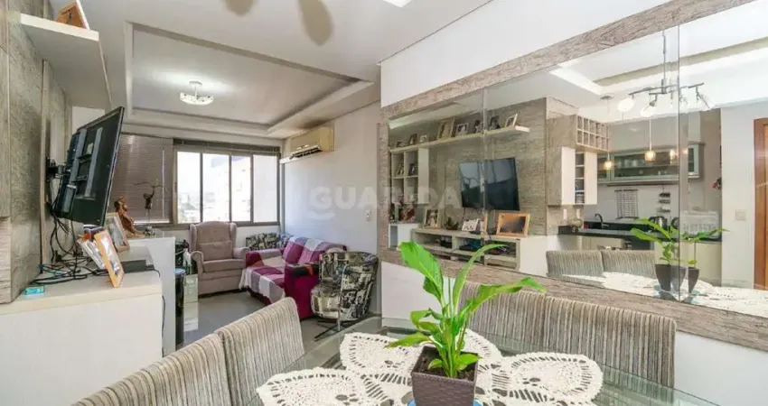 Apartamento mobiliado com 3 dormitórios, sendo 1 suíte, no bairro Sarandi.
