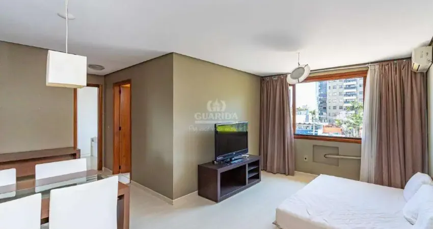 Apartamento semi mobiliado de 2 dormitórios, sendo 1 suíte no bairro Bela Vista, com VAGA COBERTA E CHURRASQUEIRA INTERNA!!
