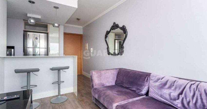 Apartamento mobiliado com 1 quarto no bairro Três Figueiras - Porto Alegre/RS