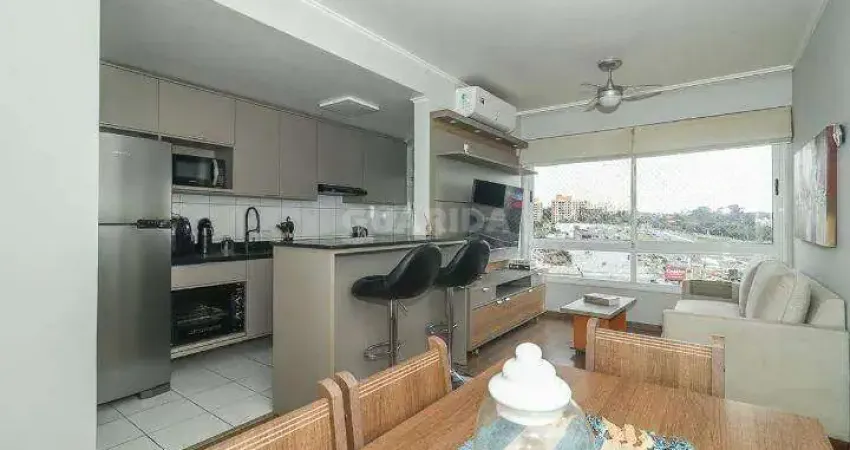 Apartamento mobilado com 2 dormitórios para alugar no bairro Alto Petrópolis.