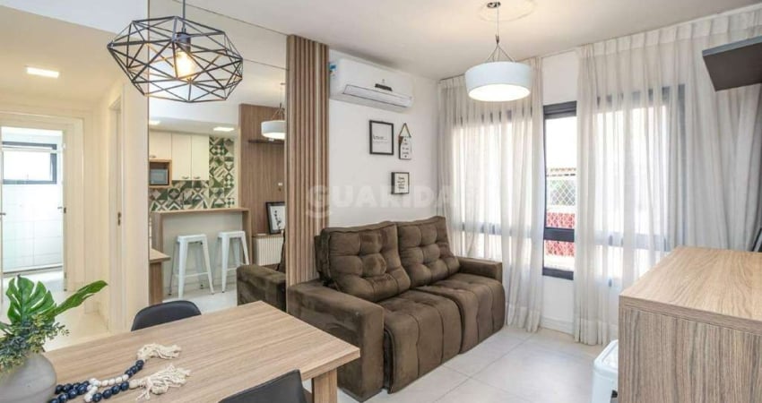 Apartamento novo, mobiliado, com 2 dormitórios, sendo 1 suíte, no bairro Santana!