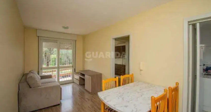 Apartamento mobiliado com 1 dormitório e 1 vaga de garagem, no bairro Cristo Redentor