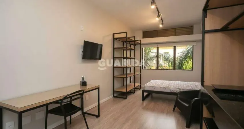 Apartamento estilo loft mobiliado, no bairro Bom Fim.