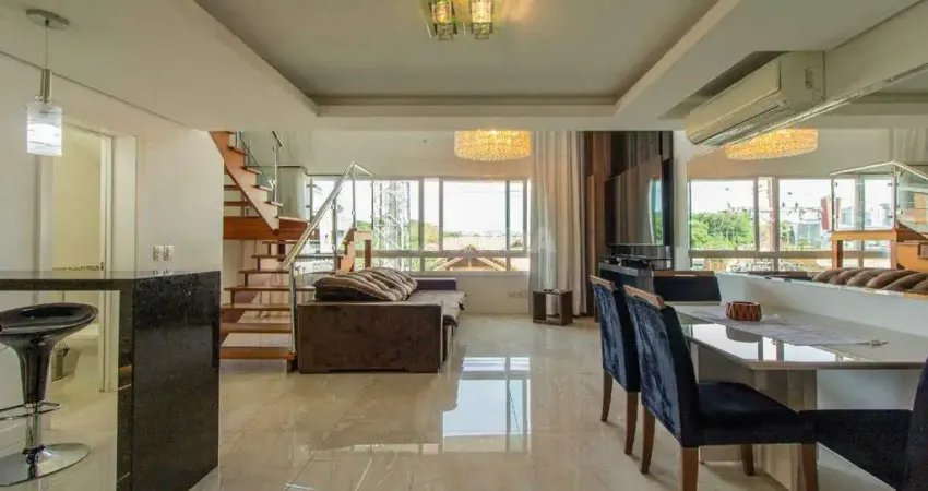 Apartamento duplex de 1 suíte e 2 vagas com churrasqueira no passo da areia!