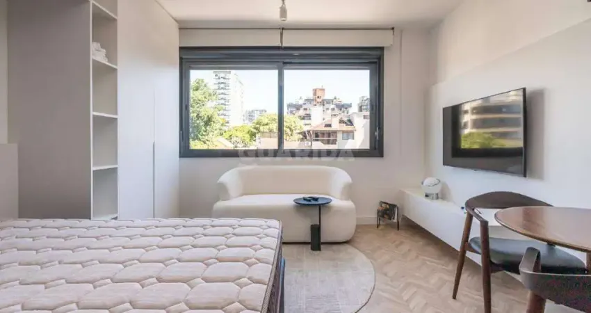 Loft pronto, totalmente mobiliado, decorado e equipado no bairro moinhos de vento