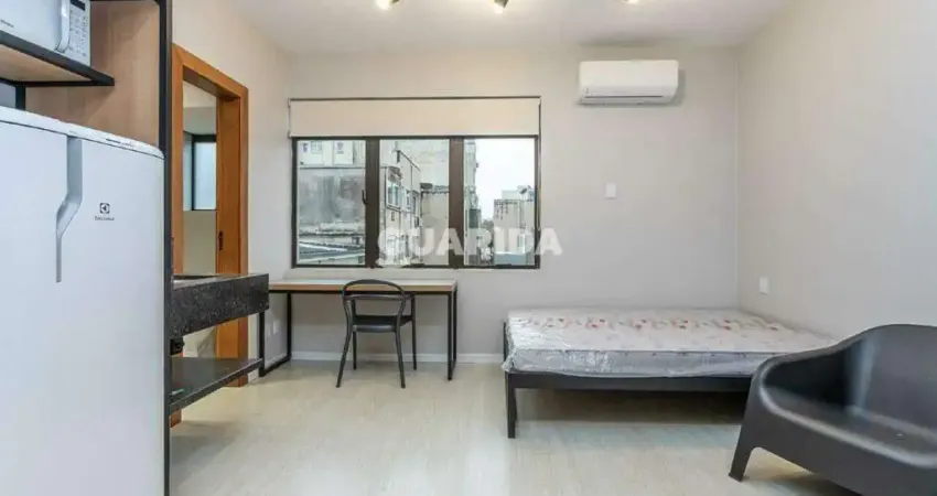 Apartamento estilo loft mobiliado, no bairro bom fim - porto alegre/rs