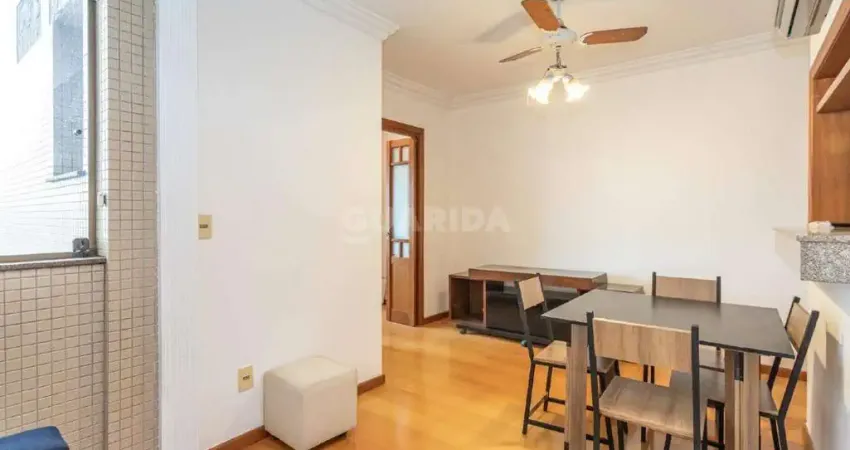 Apartamento mobiliado com 1 dormitório no bairro passo d`areia