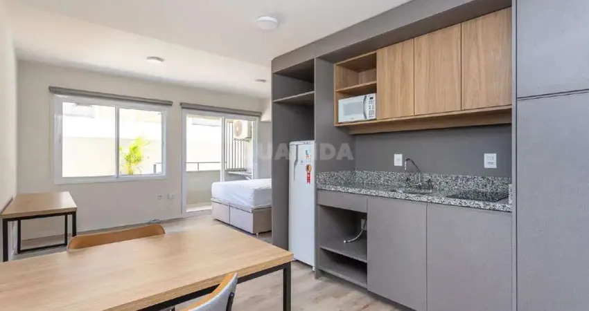 Exclusividade guarida: studio novo e moderno, nunca habitado, no bairro petrópolis!